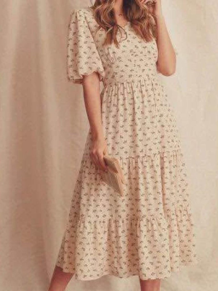 Floral Cottagecore Maxi Dress — image 3 of 3